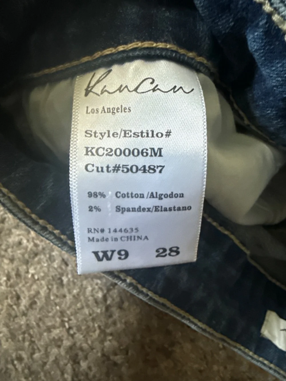 KanCan Jean Shorts size 28